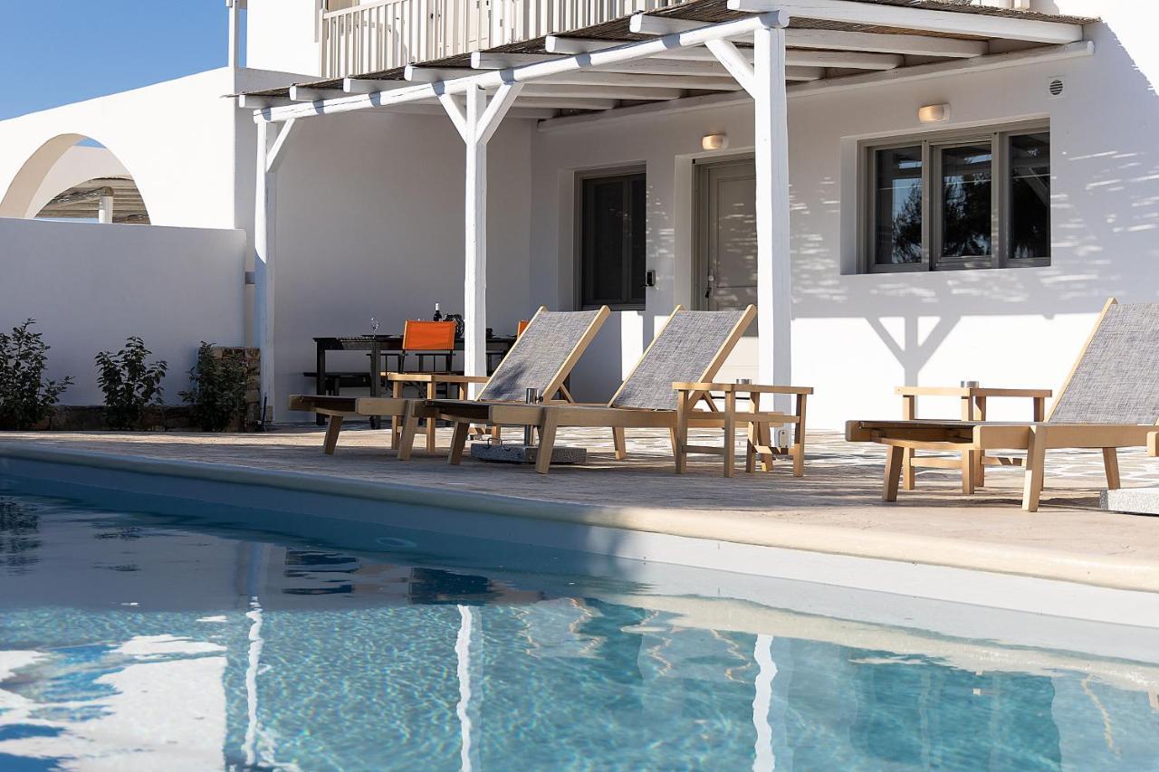 White Pearl Villa Naxos With Private Swimming Pool Naxos City 외부 사진