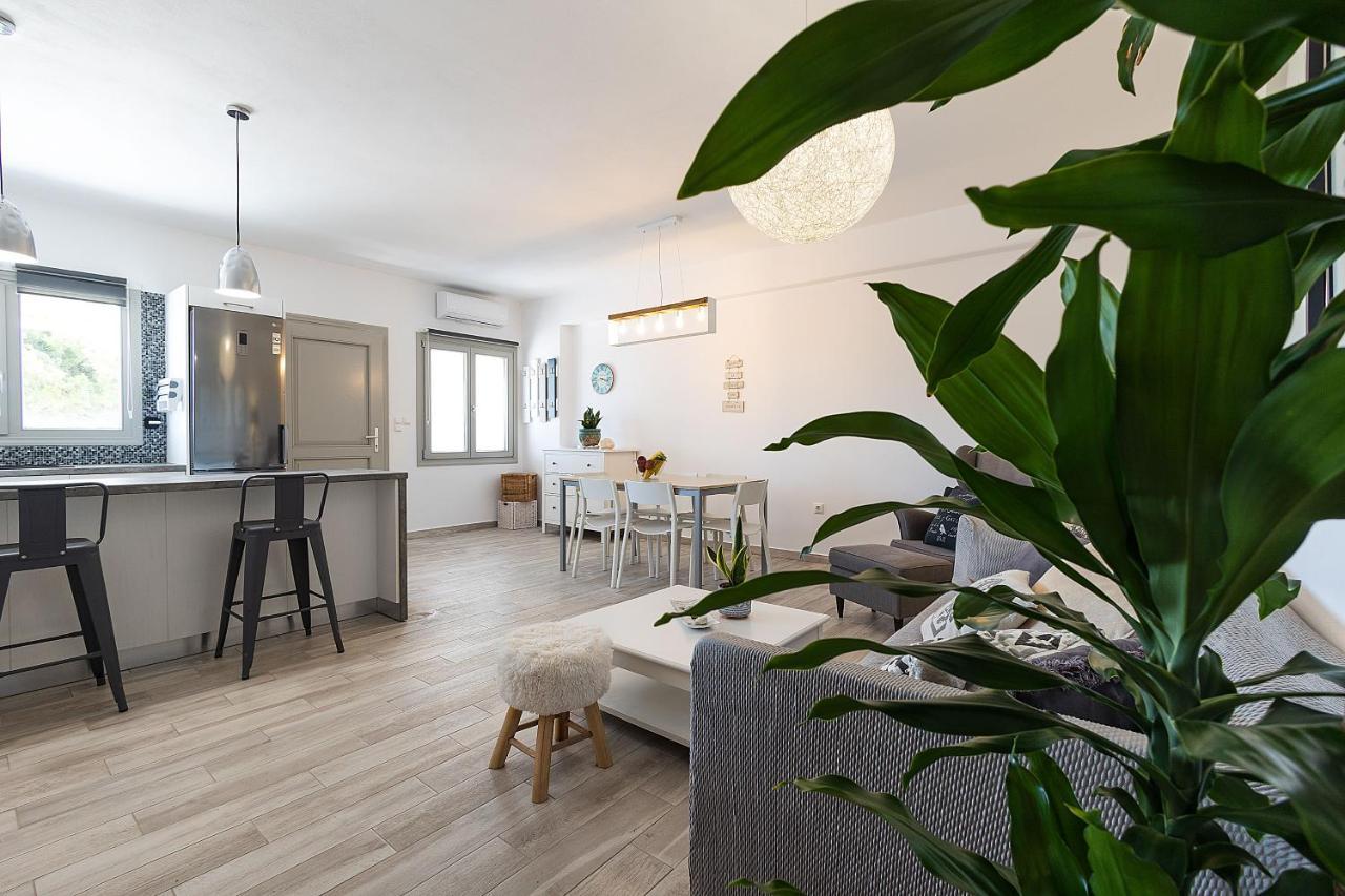 White Pearl Villa Naxos With Private Swimming Pool Naxos City 외부 사진