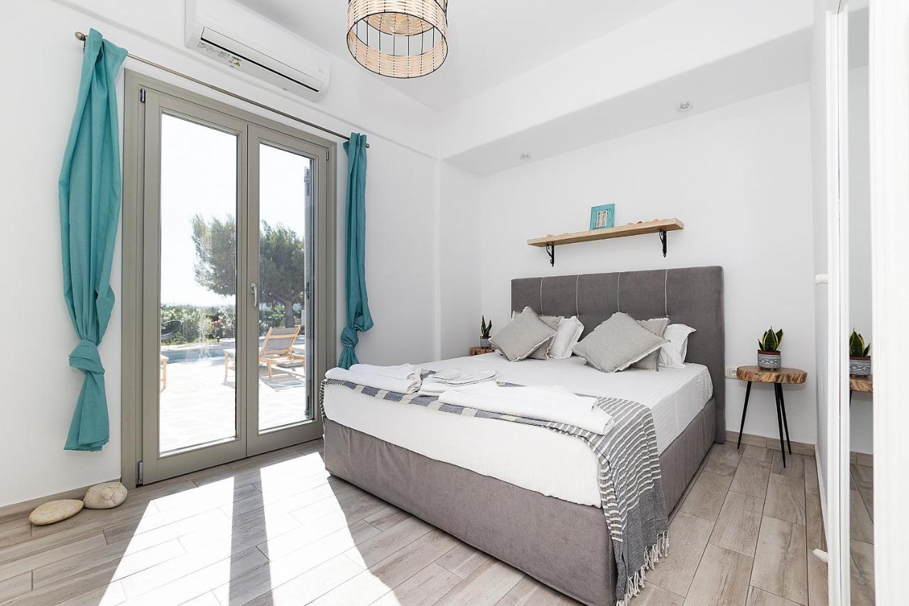 White Pearl Villa Naxos With Private Swimming Pool Naxos City 외부 사진