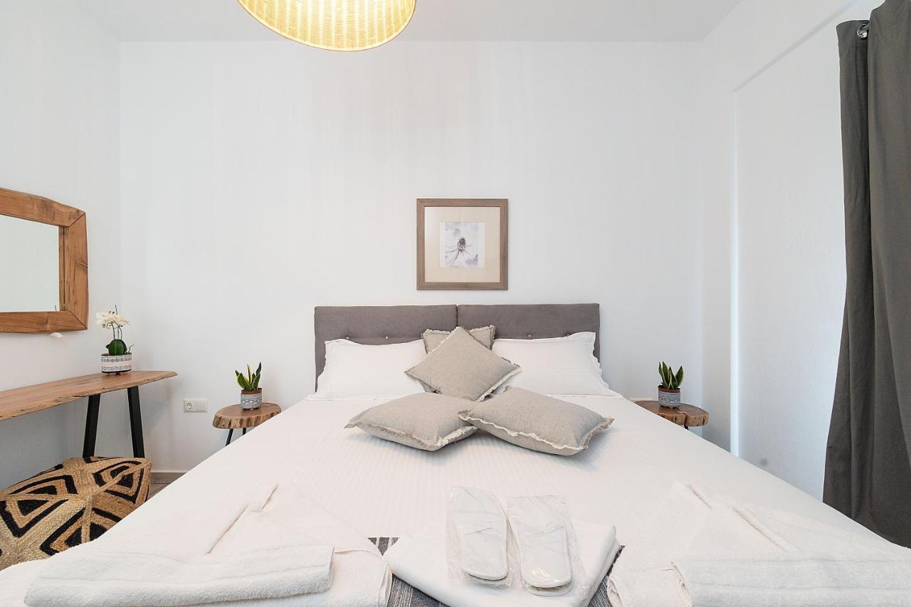 White Pearl Villa Naxos With Private Swimming Pool Naxos City 외부 사진