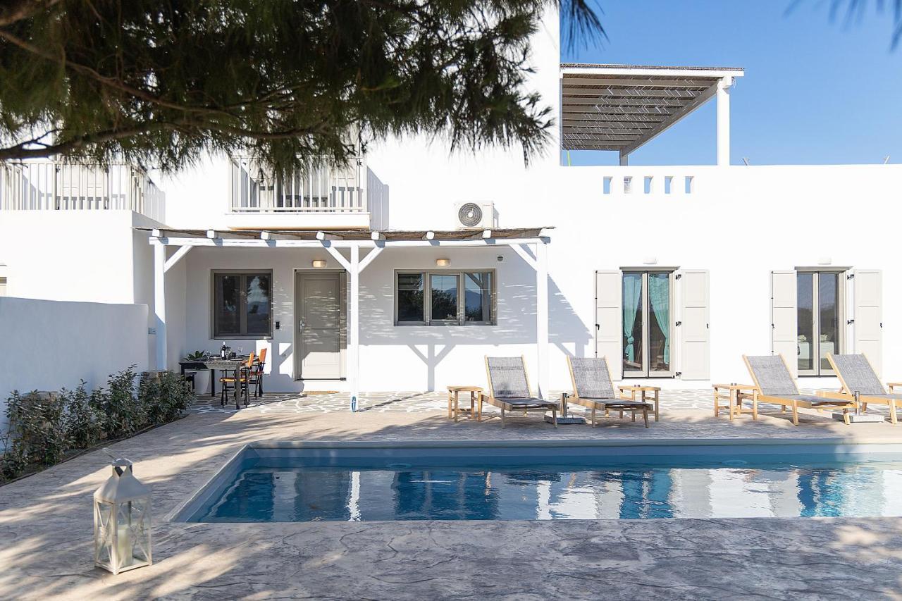 White Pearl Villa Naxos With Private Swimming Pool Naxos City 외부 사진